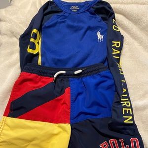 Polo by Ralph Lauren Boy Swim Outfit